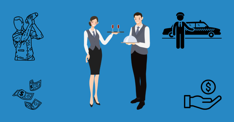 Tipping guide, Tipping in the US, How to tip